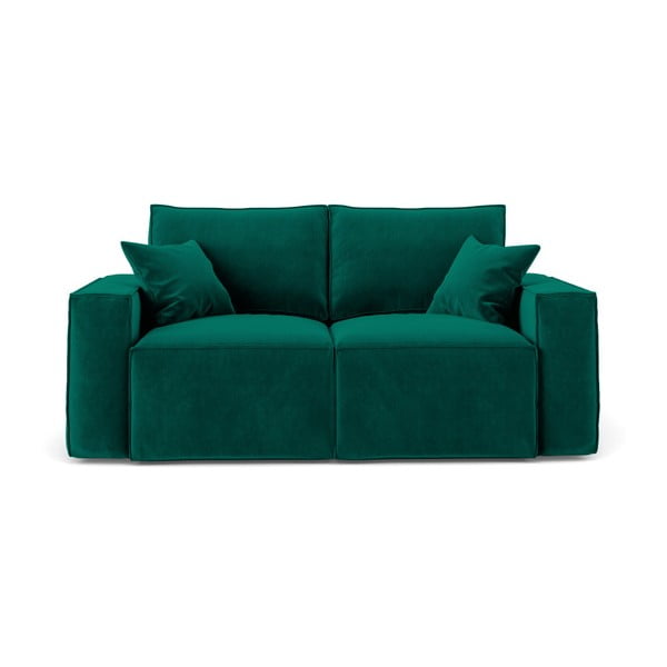 Tamsiai žalia sofa "Cosmopolitan Design Florida", 180 cm