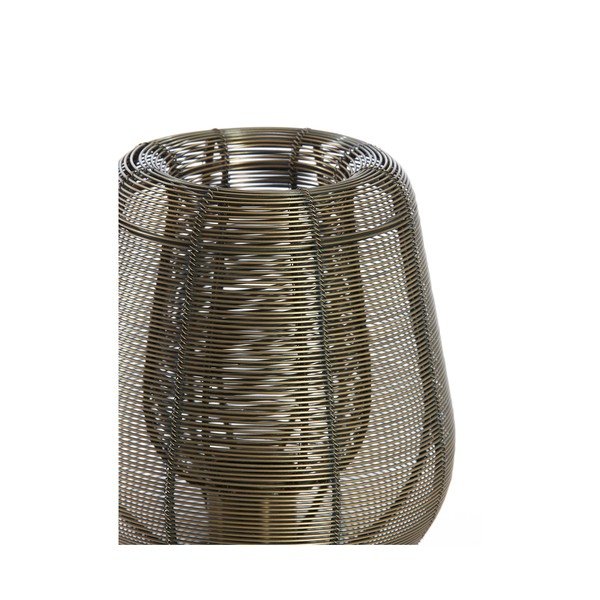 Bronzinės spalvos iš metalo stalinis šviestuvas (aukštis 42 cm) Aboso – Light & Living-image-4