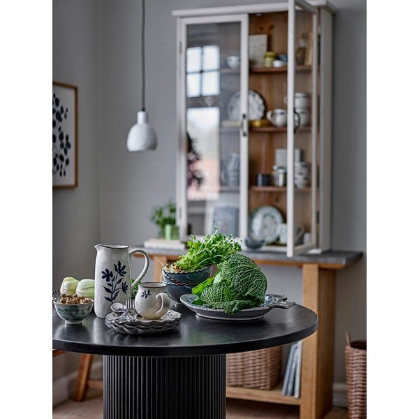 Mėlynos spalvos/kreminės spalvos iš molio puodeliai 4 vnt. Eimy – Bloomingville-image-3