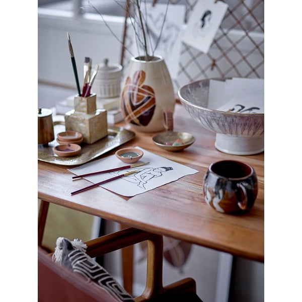 Fajanso vaza Bloomingville Jona, aukštis 18 cm-image-1