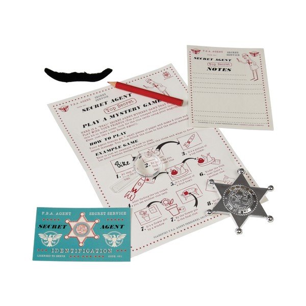 Šnipų rinkinys su ženkleliu "Rex London Secret Agent-image-2