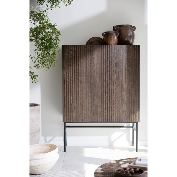 Spintelė rudos spalvos iš ąžuolo 100x140 cm Halifax – Rowico-image-1