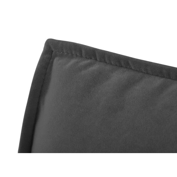 Iš velveto gultas tamsiai pilkos spalvos (su kairiuoju kampu) Auguste – Interieurs 86-image-4