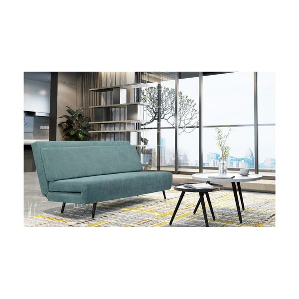 Sulankstoma sofa mėlynos spalvos 87 cm Mallory – Støraa-image-3