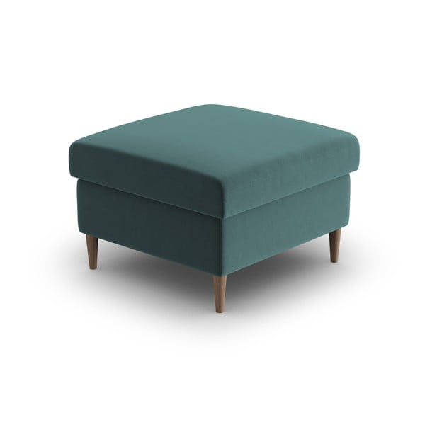 Smaragdinės spalvos iš velveto taburetė Kyoto – Cosmopolitan Design-image-2