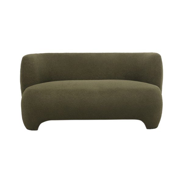 Iš boucle sofa žalios spalvos 142 cm Ardor – Leitmotiv