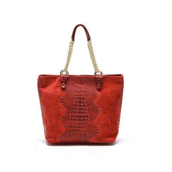 Odinė rankinė Carla Ferreri 863 Rosso-image-1