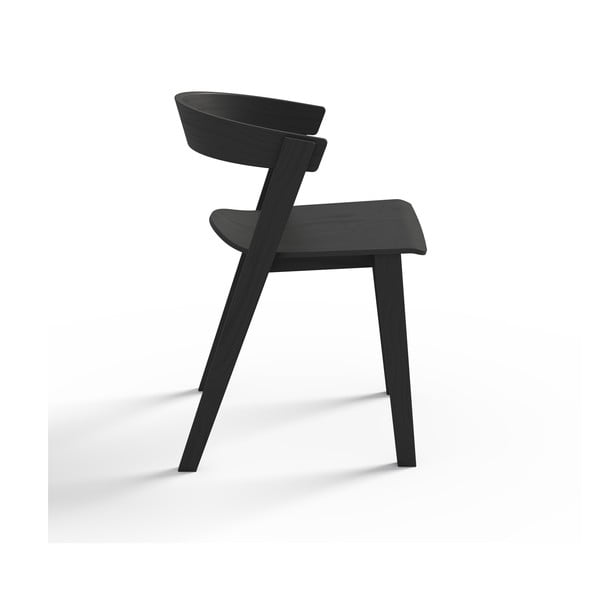 Valgomojo kėdės iš bukmedžio masyvo juodos spalvos 2 vnt. Sand – TemaHome-image-2