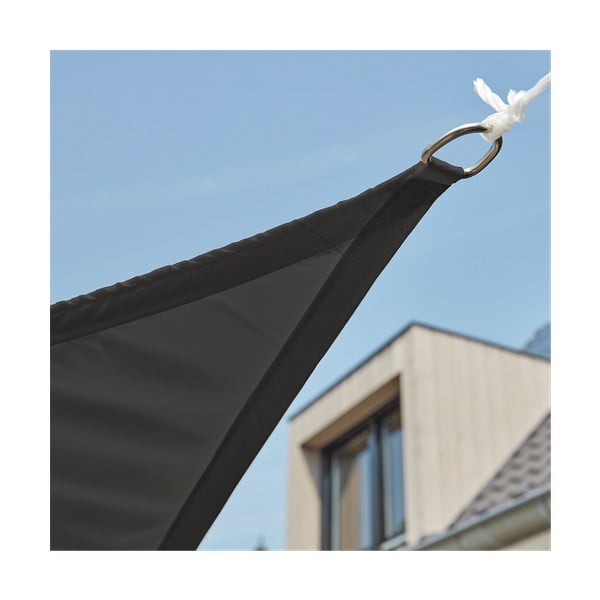 Pilkas kvadratinis šešėlinis tentas nuo saulės Livin 'Outdoor Como, 5 x 5 m-image-2