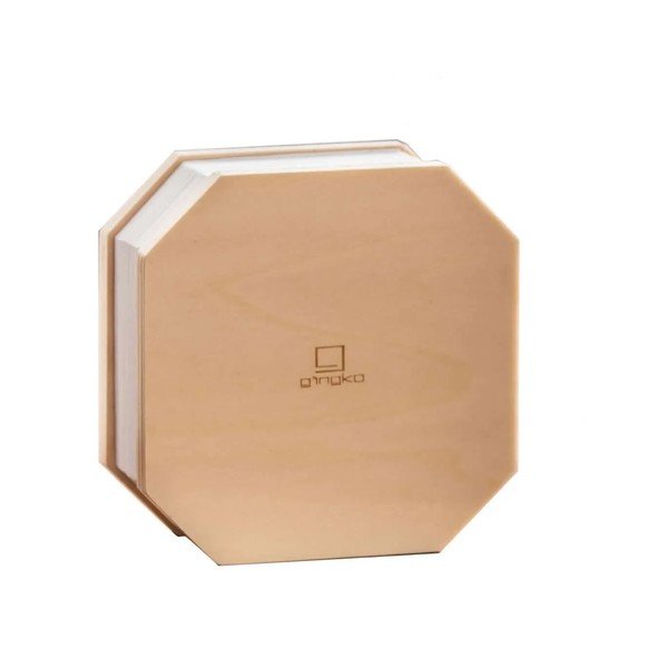 Šviesios natūralios spalvos šviečianti dekoracija USB Accordion – Gingko