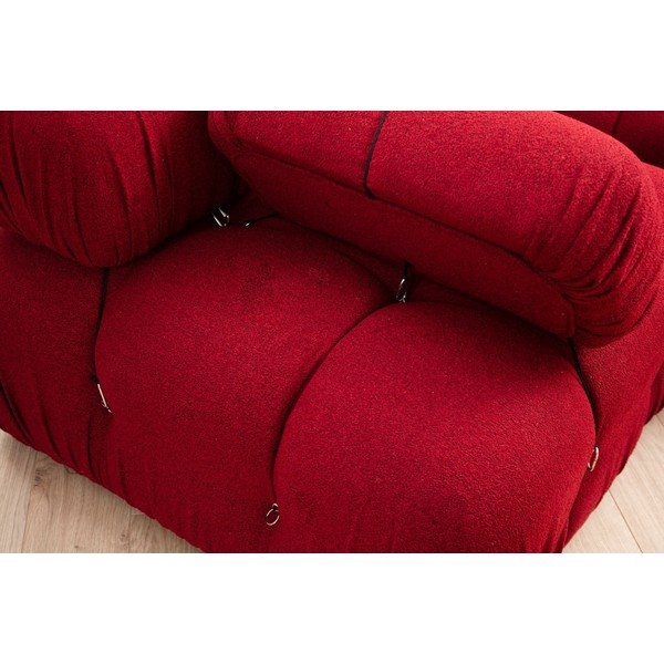 Modulinė sofa raudonos spalvos Bubble  – Artie-image-4