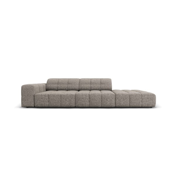 Sofa šviesiai rudos spalvos 262 cm Chicago – Cosmopolitan Design