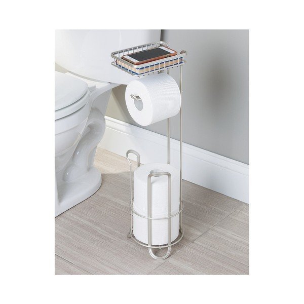 Tualetinio popieriaus ir telefono stovas InterDesign York-image-2