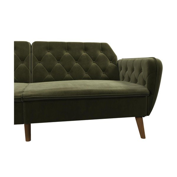 Žalia sofa lova 211 cm Tallulah - Novogratz-image-4