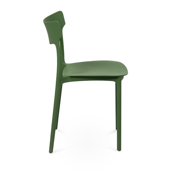 Žalios spalvos plastikinė sodo kėdė Biá – Bonami Essentials-image-4