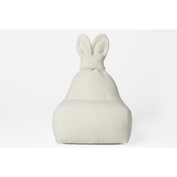 Kreminės spalvos vaikiškas sėdmaišis Funny Bunny – The Brooklyn Kids-image-2