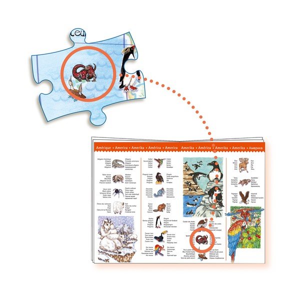 Galvosūkis World's animals - Djeco-image-1