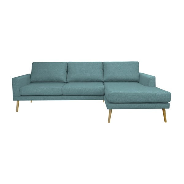 Mėlyna kampinė sofa "Windsor & Co. Vega, dešinysis kampas