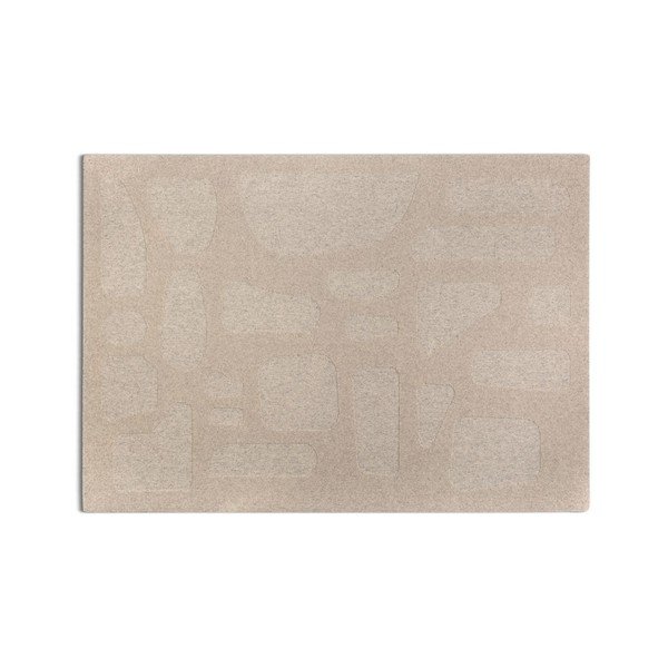 Taupe spalvos iš vilnos kilimas 160x230 cm Archipelagio – Micadoni 
