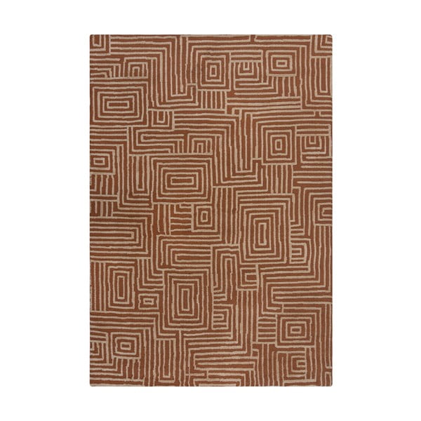 Terakotos spalvos kilimas 160x230 cm Kylo – Flair Rugs