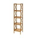 Iš bambuko vonios lentyna natūralios spalvos 36,5x153 cm – Casa Selección