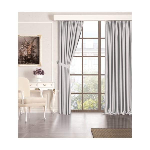 Pilka užuolaida, 260x100 cm - Mila Home-image-2