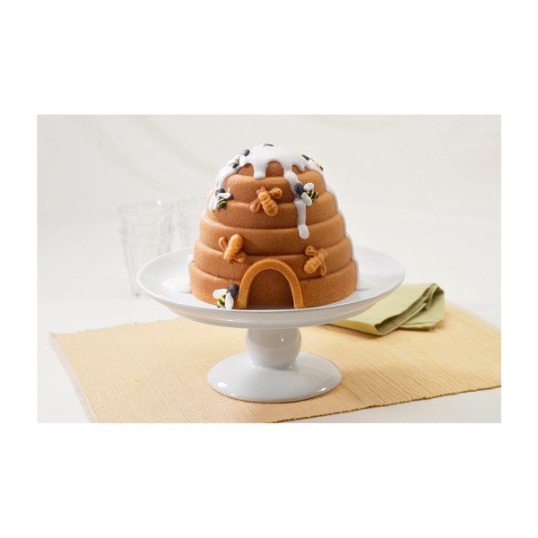 Aukso spalvos avilio formos kepimo forma Nordic Ware Bee Hive, 2,4 l-image-3