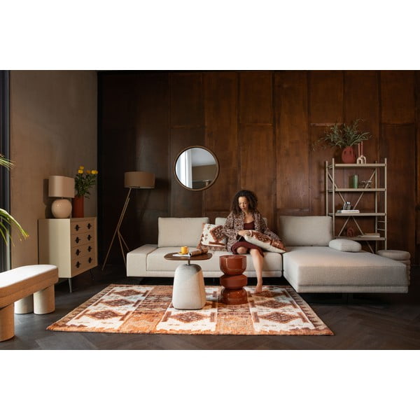 Terakotos spalvos kilimas 160x230 cm Maron – Dutchbone-image-1