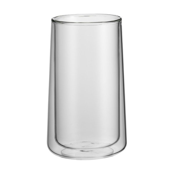 2 dvigubų sienelių latės stiklinių rinkinys WMF, aukštis 13 cm-image-2