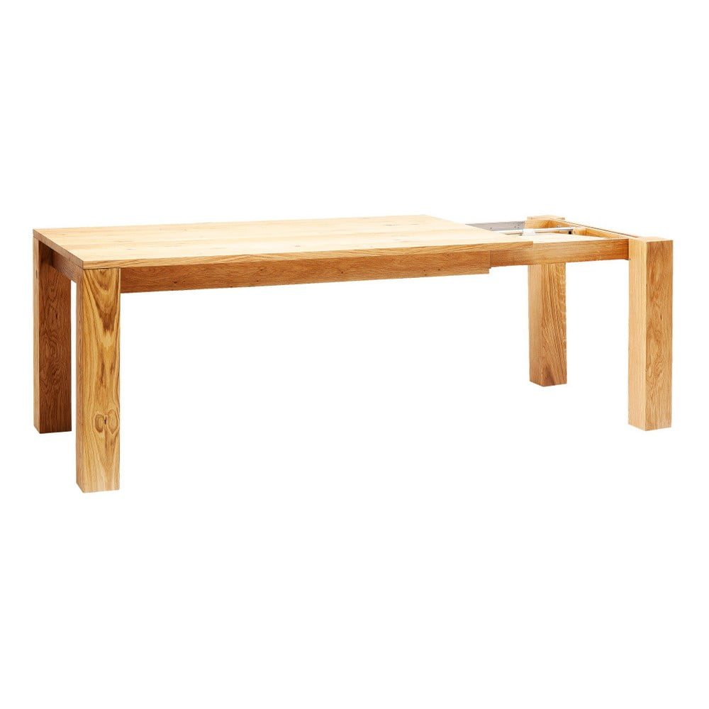 Ąžuolinis valgomojo stalas Kare Design Ceena, 240 x 90 cm