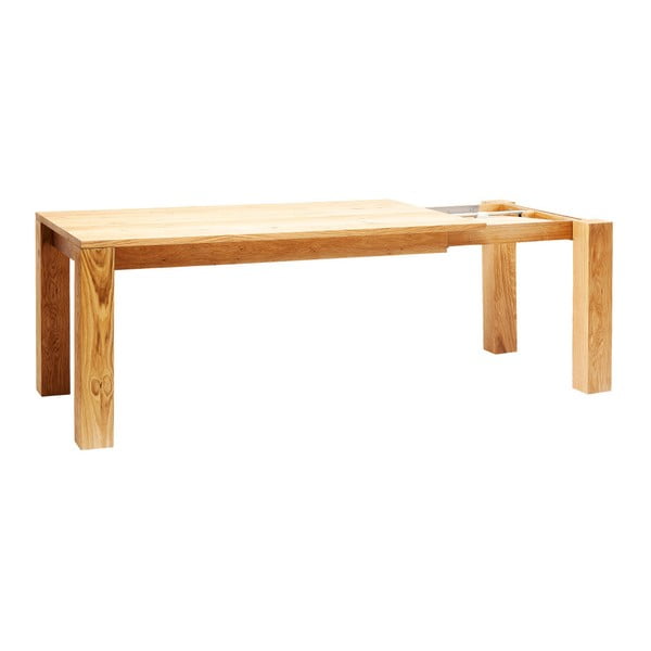 Ąžuolinis valgomojo stalas Kare Design Ceena, 240 x 90 cm