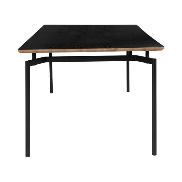 Valgomojo stalas juodos spalvos 90x180 cm Alto – Støraa-image-2