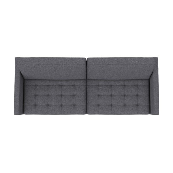 Sulankstoma sofa pilkos spalvos 86 cm Presley – Støraa-image-3