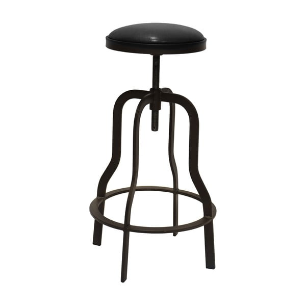 Tamsiai ruda baro kėdė "RGE Vergas", aukštis 66 cm