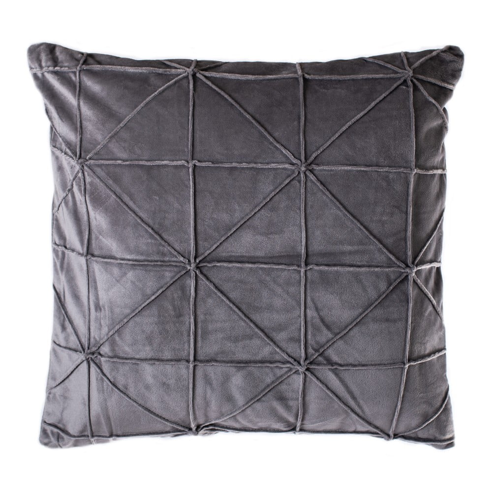Pilka pagalvė JAHU Amy, 45 x 45 cm