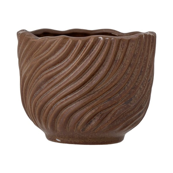 Iš molio rankų darbo gėlių vazono dangtelis ø 14 cm Sella – Bloomingville