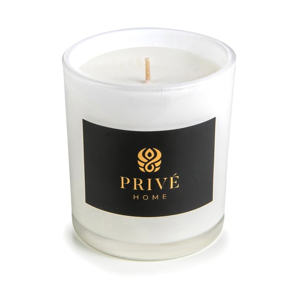 Aromatinė žvakė iš sojų vaško degimo laikas 60 h Black Wood – Privé Home