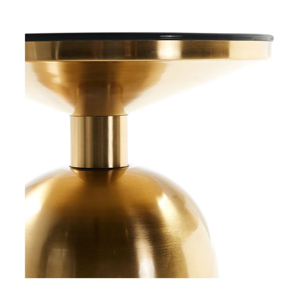 Aukso spalvos šoninis staliukas Kave Home Physic, ø 37 cm-image-3