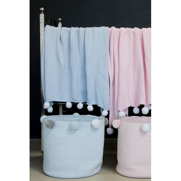 Iš tekstilės vaikiškas krepšys šviesiai mėlynos spalvos ø 30x30 cm Bubbly – Lorena Canals-image-3