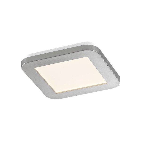 Sidabrinės spalvos LED lubų šviestuvas 17x17 cm Gotland - Fischer & Honsel