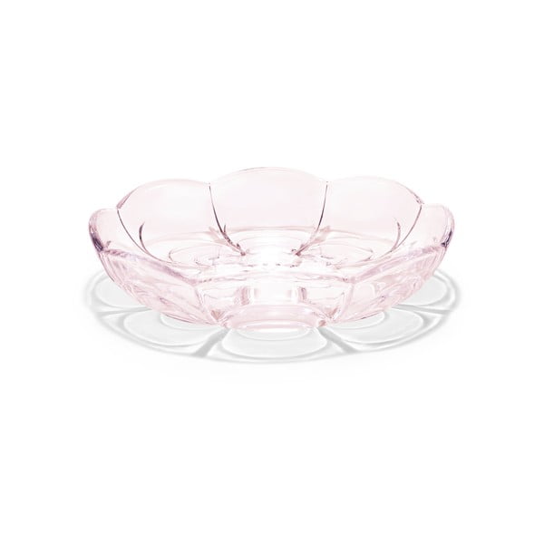 Šviesiai rožinės spalvos desertinės stiklinės lėkštės, 2 vnt., ø 16 cm Lily - Holmegaard-image-2