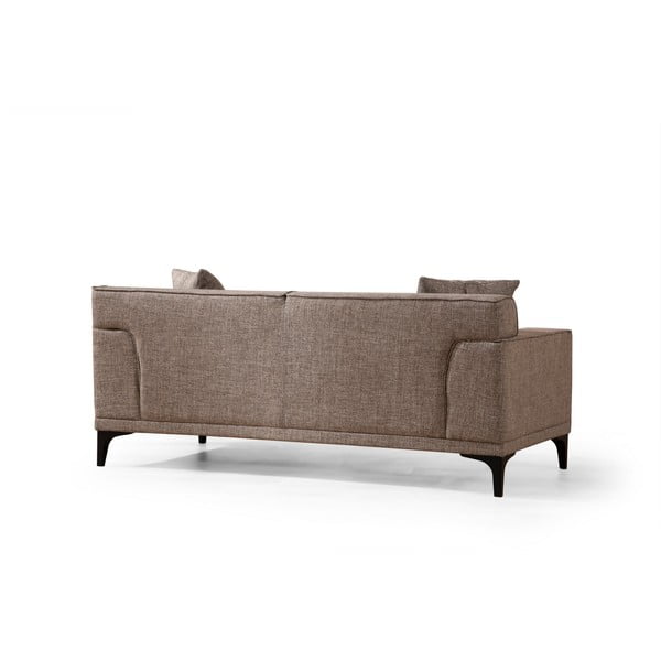 Sofa šviesiai rudos spalvos 163 cm Petra – Balcab Home-image-2