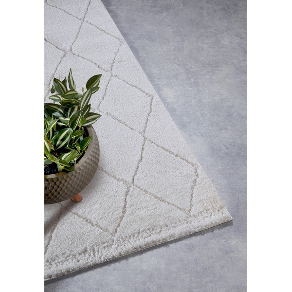 Kilimas kreminės spalvos 80x240 cm Perrotin Cream White – Elle Decoration-image-2