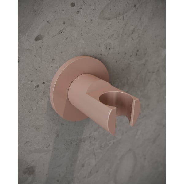 Iš metalo dušo galvutės laikiklis šviesiai rožinės spalvos IdealRain – Ideal Standard-image-1