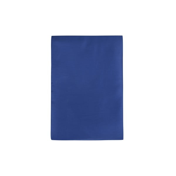 Paklodė tamsiai mėlynos spalvos iš satino medvilnės su guma 140x200 cm – Mijolnir