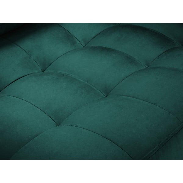 Smaragdo spalvos aksominė sofa Milo Casa Santo, 219 cm-image-1