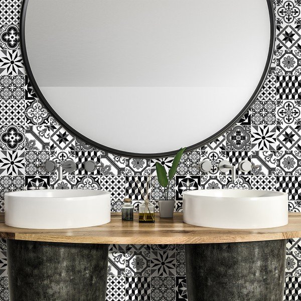 24 sienų lipdukų rinkinys Ambiance Chikito, 10 x 10 cm-image-3