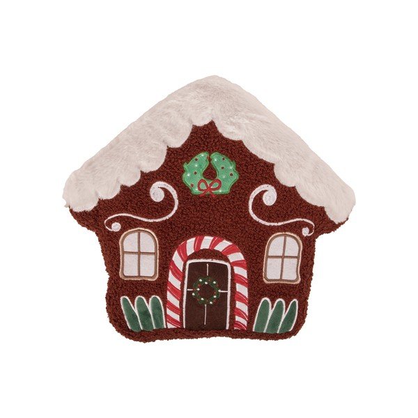 Iš boucle dekoratyvinė pagalvėlė su Kalėdų motyvu 38x35 cm House – Tiseco Home Studio