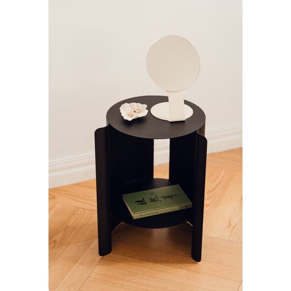 Iš metalo apvalios formos šoninis stalas ø 32 cm Wa – noo.ma-image-1