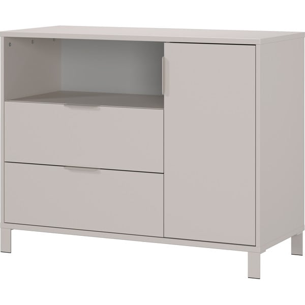 Kreminės spalvos vaikiška šoninė spintelė 115x92x54 cm Alkmaar – Germania-image-2